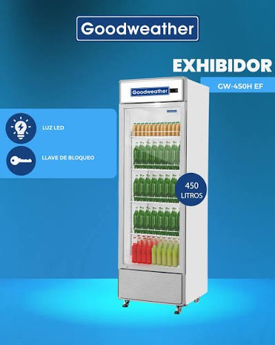 EXHIBIDOR 450 LITROS