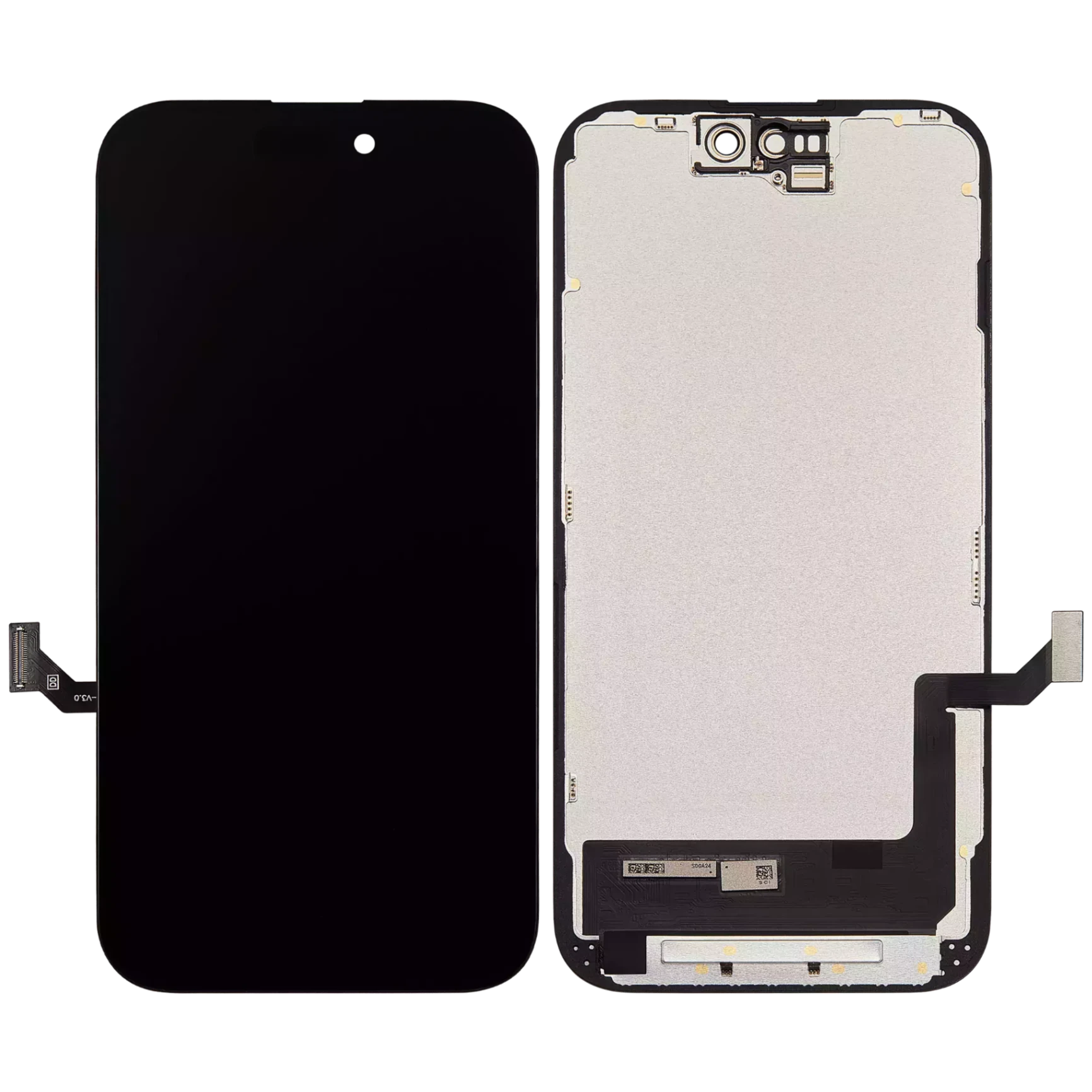 OLED Assembly For iPhone 15 (Aftermarket Pro: XO7 Soft) 2