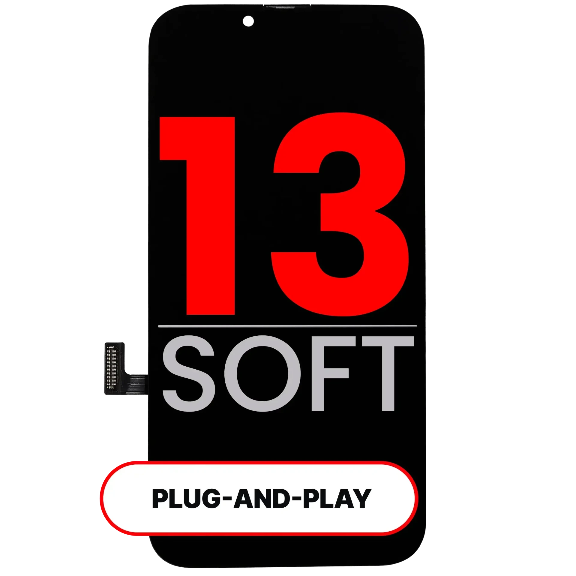OLED Assembly For iPhone 13 (Aftermarket Pro: XO7 3.0 Soft)