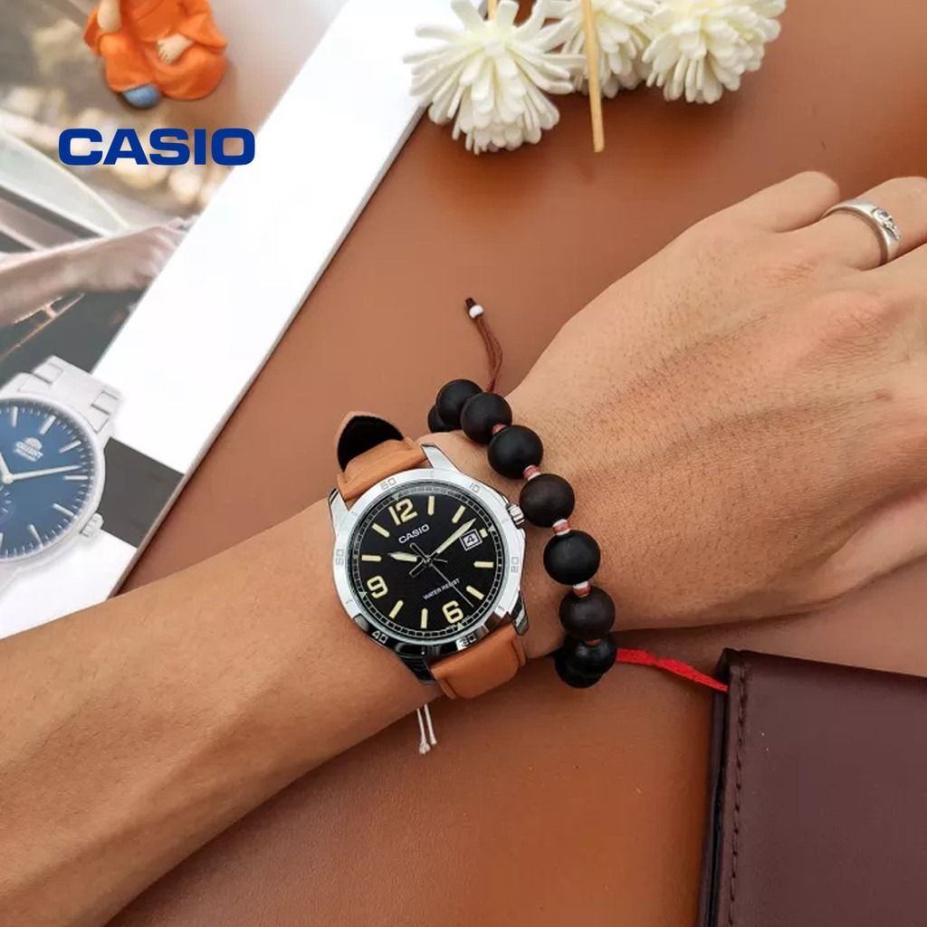 RELOJ CASIO ORIGINAL MTP-V004L-1B 2