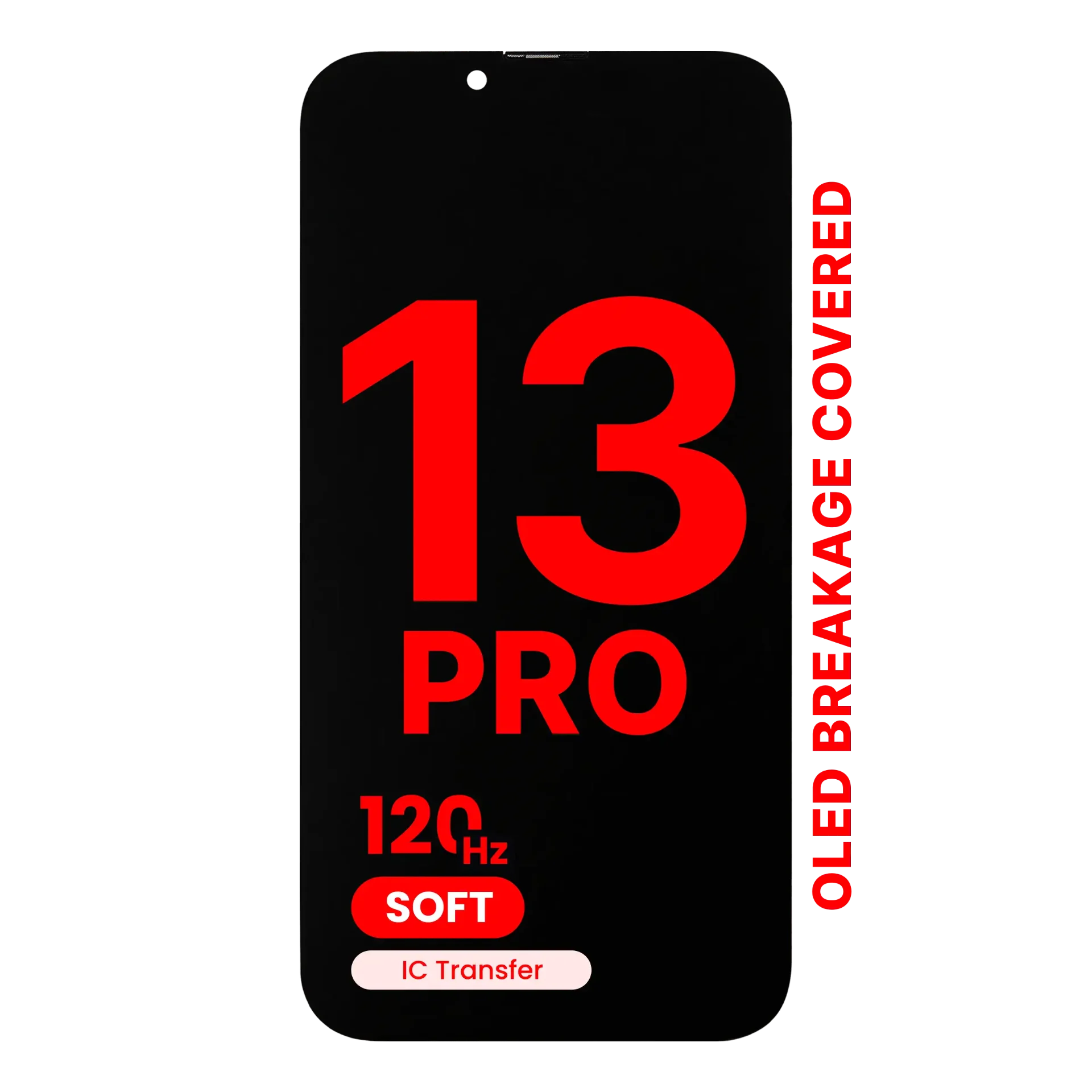 OLED Assembly For iPhone 13 Pro (Aftermarket Pro: XO7 Soft) (120HZ)